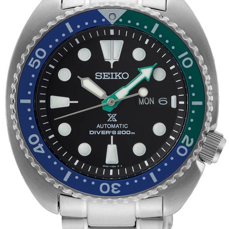 Seiko Watch Prospex Turtle Tropical Lagoon Special Edition - Black