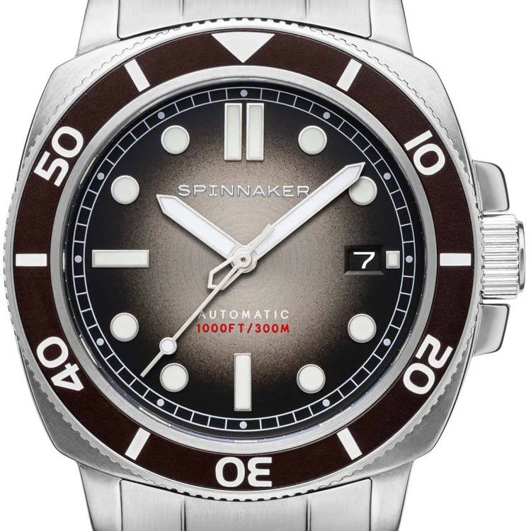 Spinnaker Watch Hull Mens - Brown