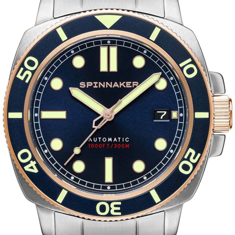 Spinnaker Watch Hull Mens - Blue