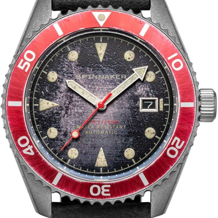 Spinnaker Watch Wreck Mens - Black