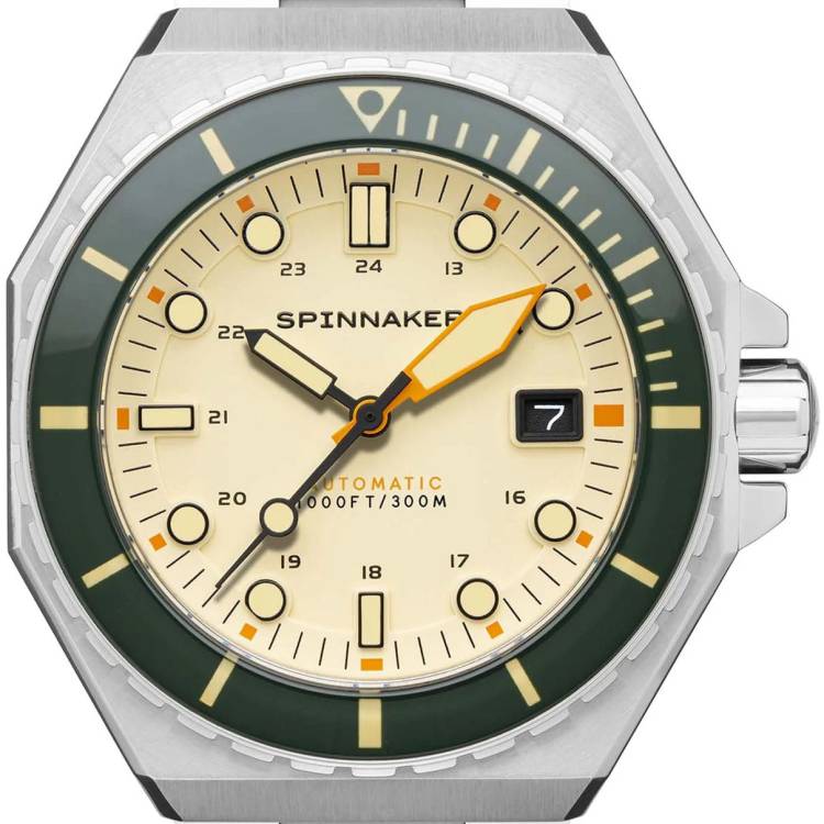 Spinnaker Watch Dumas Mens - Cream
