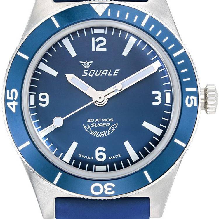 Squale Watch Supersquale Blue - Blue