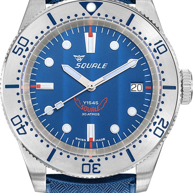 Squale Watch 1545 Steel Blue
