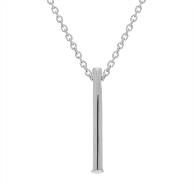 Sterling Silver Stepping Stones 28mm Medium Pendant for Four Charms - Silver