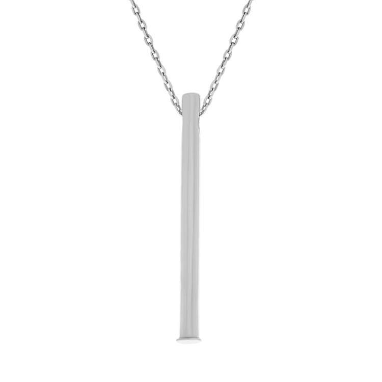 Sterling Silver Stepping Stones 34mm Large Pendant for Five Charms - Silver