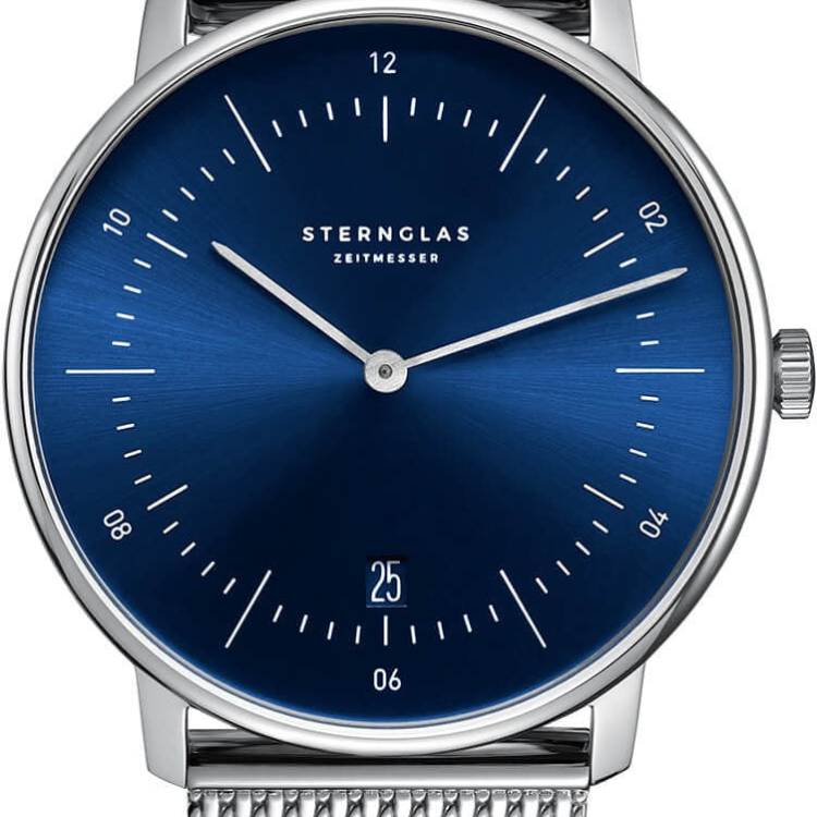 Sternglas Watch Naos Quartz Bracelet - Blue