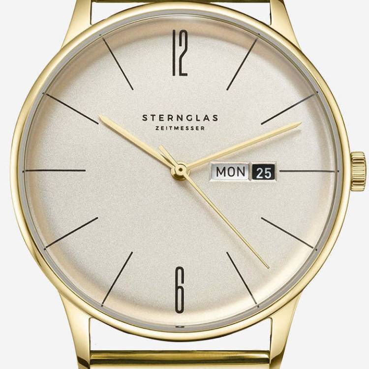 Sternglas Watch Berlin Sepia Gold