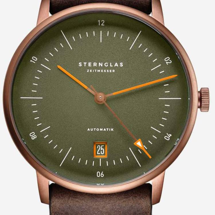 Sternglas Watch Naos Automatic Edition Bronze
