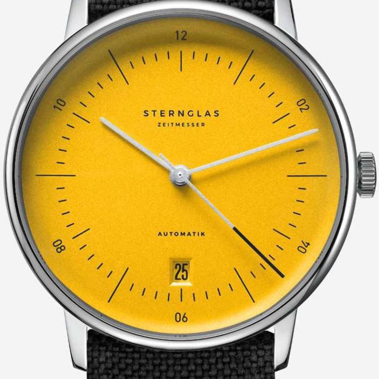 Sternglas Watch Naos Automatic Edition Yellow