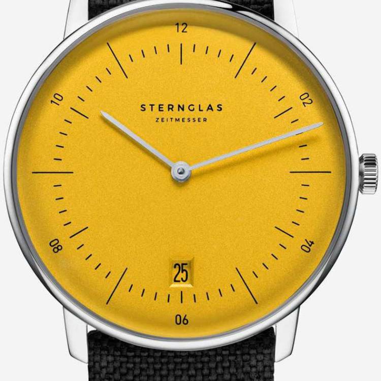 Sternglas Watch Naos Edition Yellow