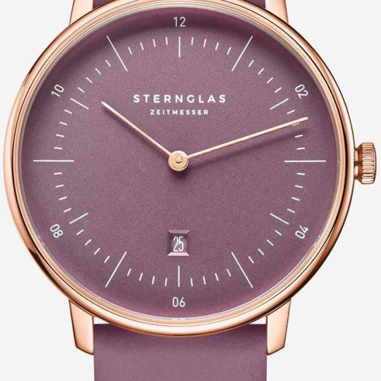 Sternglas Watch Naos XS Edition Flora Lavender