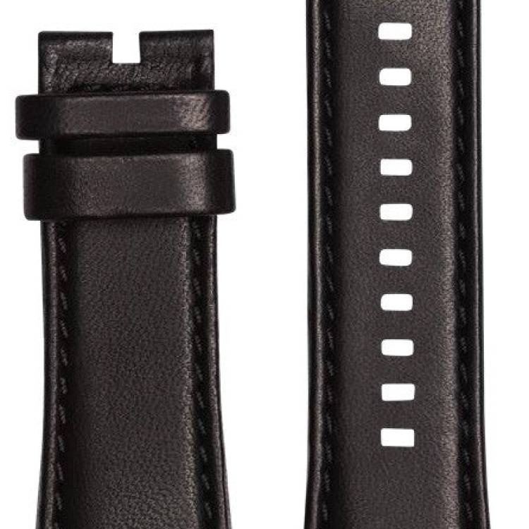 SevenFriday Strap Calf Leather Black P1/01 Regular - Black