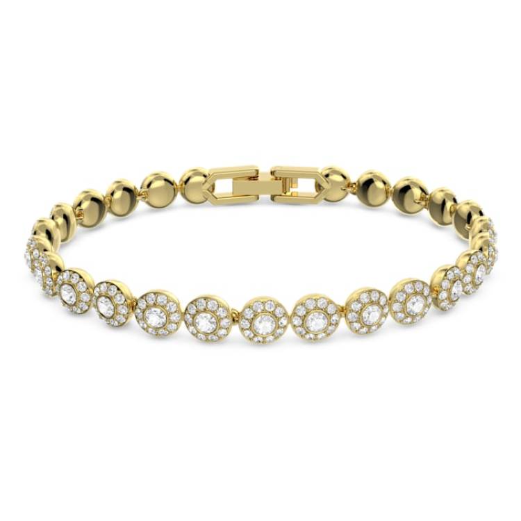 Swarovski Angelic Crystal White Gold Plated Bracelet - Silver