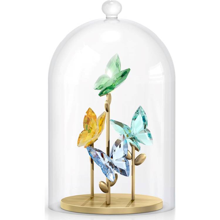 Swarovski Jungle Beats Butterfly Bell Jar - Silver