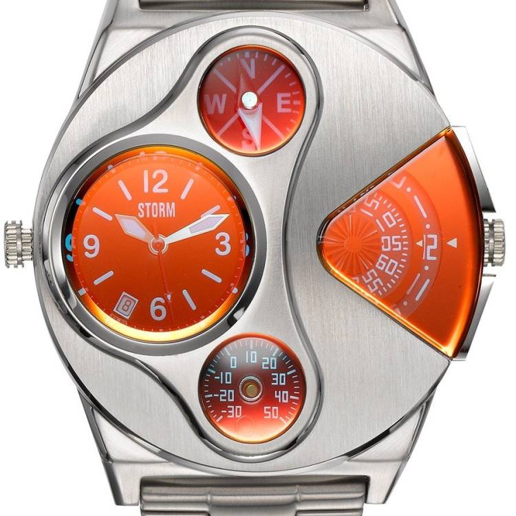 Storm Watch V2 Navigator Lazer Red Mens - Red