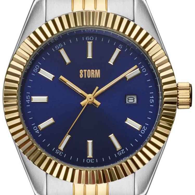 Storm Watch Roxton Gold Blue