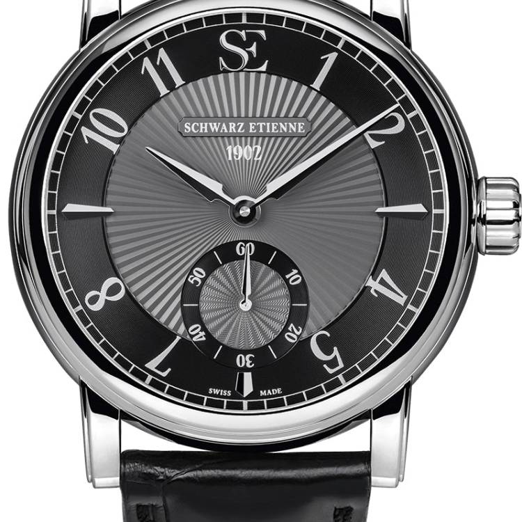 Schwarz Etienne Watch Roma Small Seconds - Black