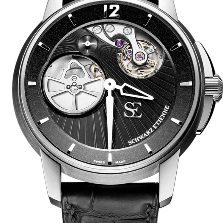 Schwarz Etienne Watch Roswell Voyage Limited Edition - Black