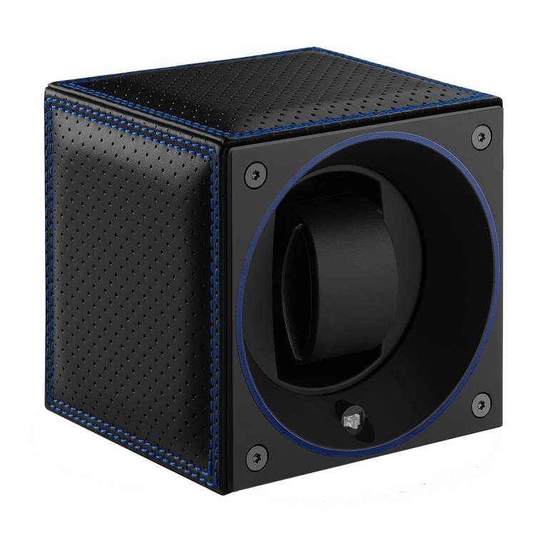 Swiss KubiK Watch Winder Single Racing Blue - Blue