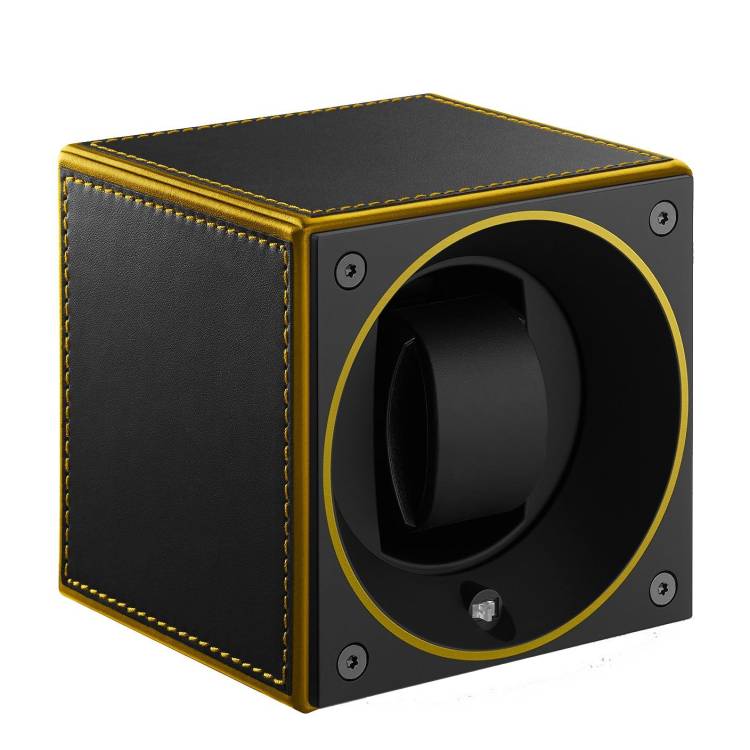 Swiss KubiK Watch Winder Single GT Yellow - Yellow