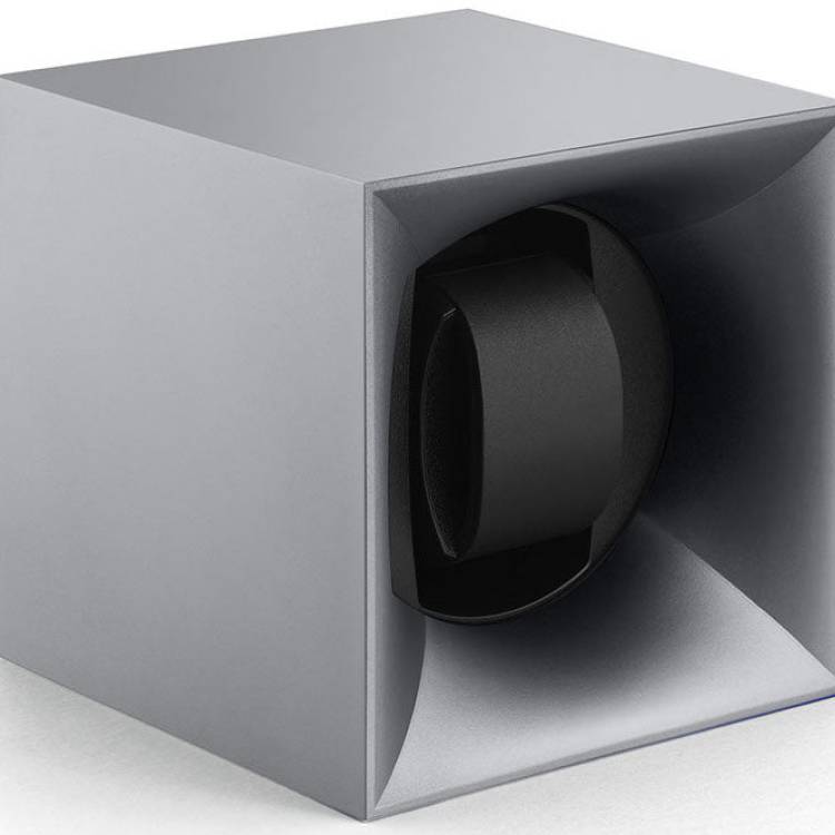 Swiss Kubik Watch Winder Single Startbox Silver - Silver