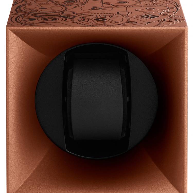 Swiss Kubik Watch Winder Single Startbox Copper Print