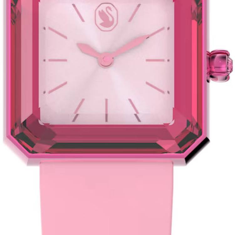 Swarovski Watch Silicone Pink - Pink