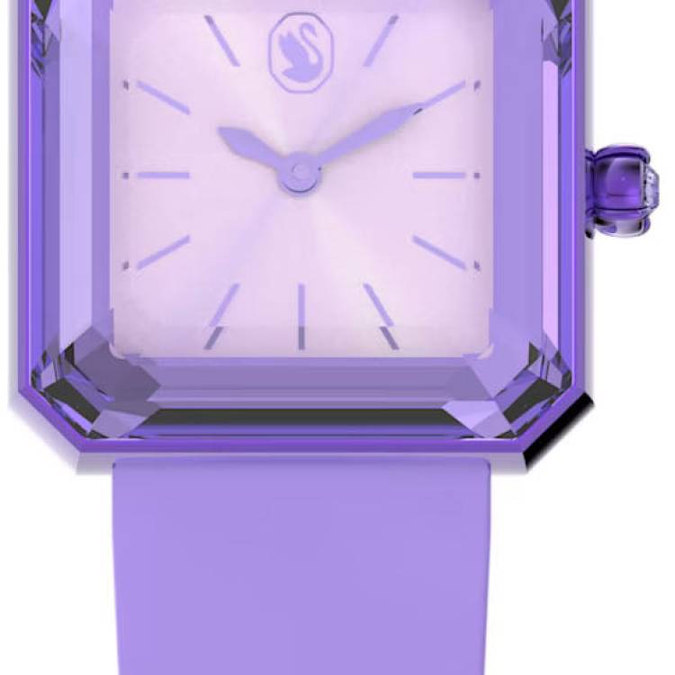 Swarovski Watch Silicone Purple - Purple