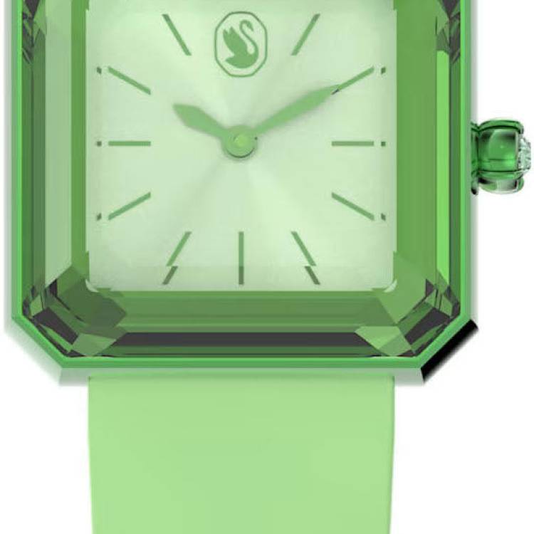 Swarovski Watch Silicone Green - Green