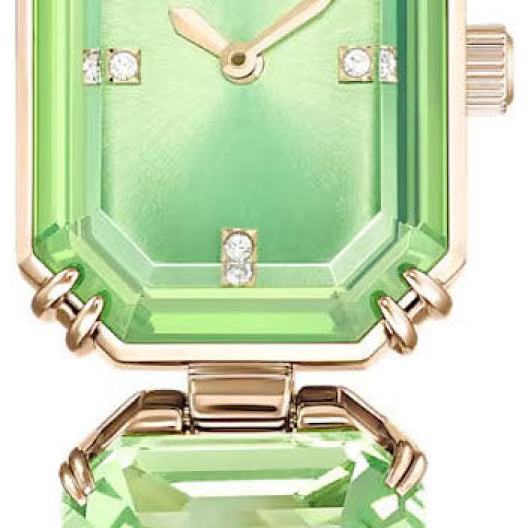 Swarovski Watch Octagon - Green