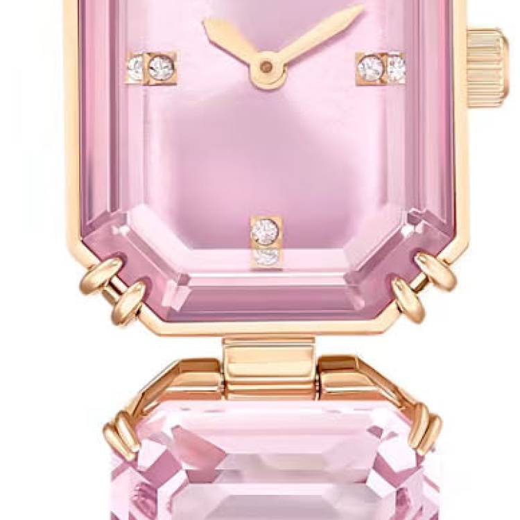 Swarovski Watch Octagon - Pink