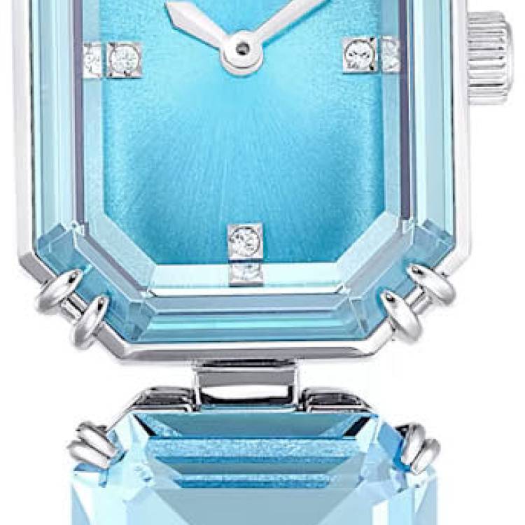 Swarovski Watch Octagon - Blue