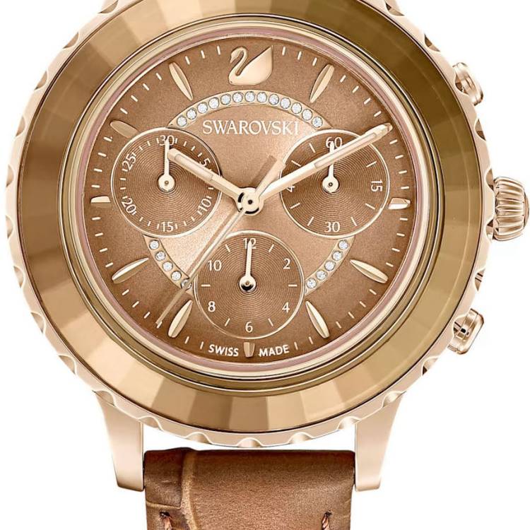 Swarovski Watch Octea Lux Chrono - Brown