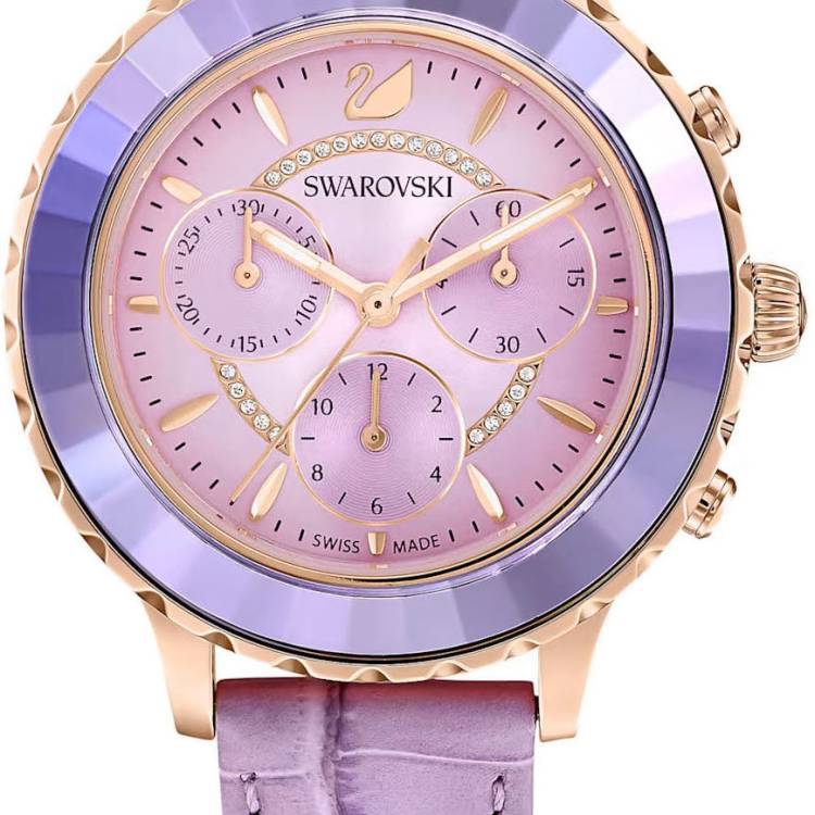 Swarovski Watch Octea Lux Chrono - Purple