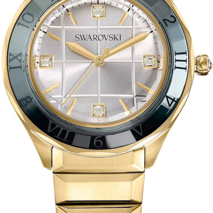 Swarovski Watch 37mm Gold Bracelet