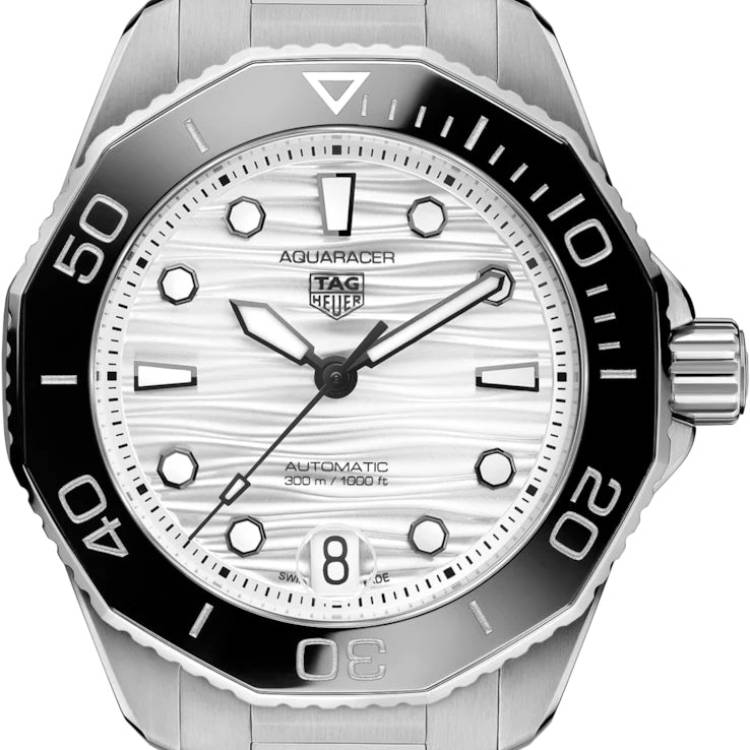 TAG Heuer Watch Aquaracer Calibre 5 Professional 300 Ladies - Silver