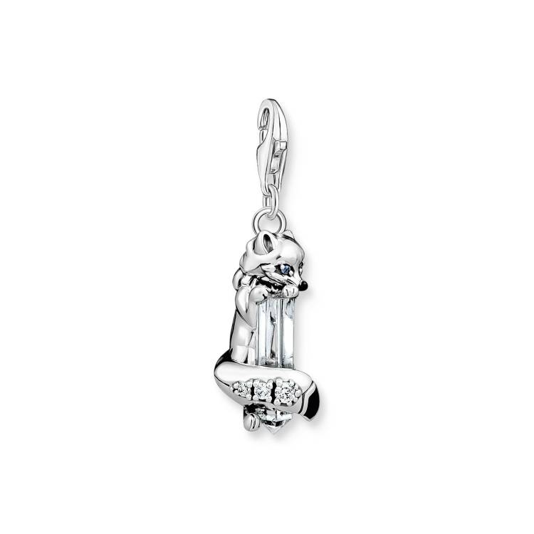 Thomas Sabo Charm Club Sterling Silver Fox Charm - Silver
