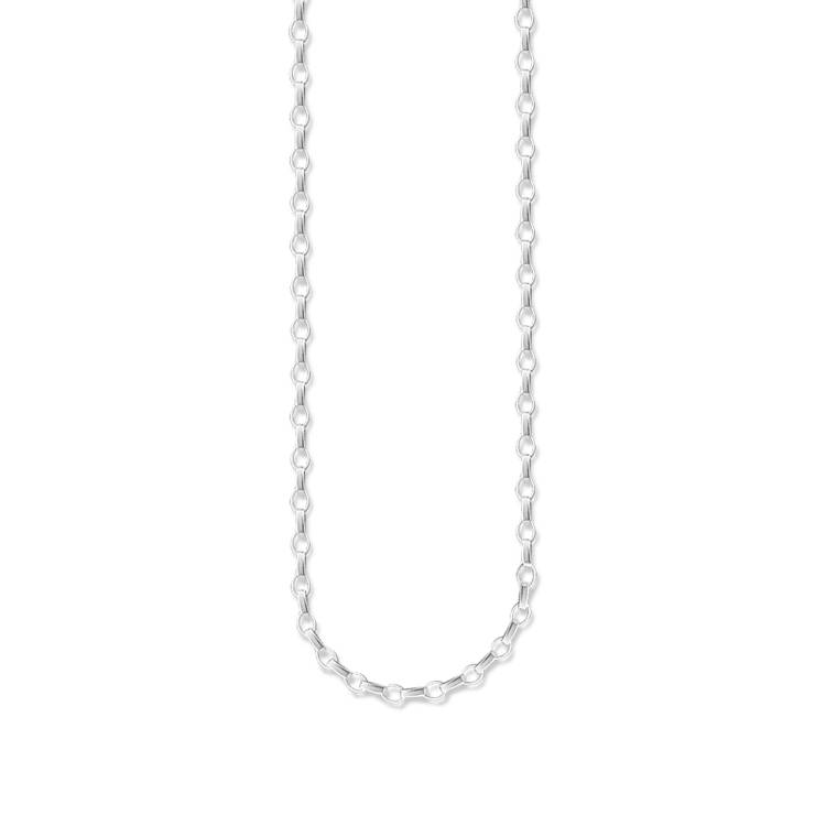 Thomas Sabo Charm Club Sterling Silver Anchor Chain Necklace 80cm - TITLE