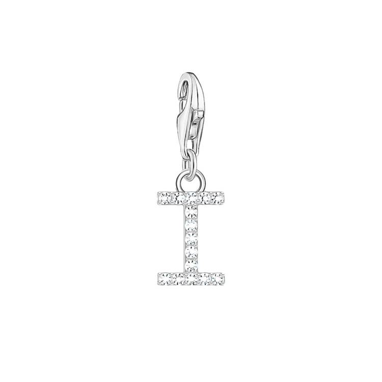 Thomas Sabo Charmista Sterling Silver Letter I Charm Pendant