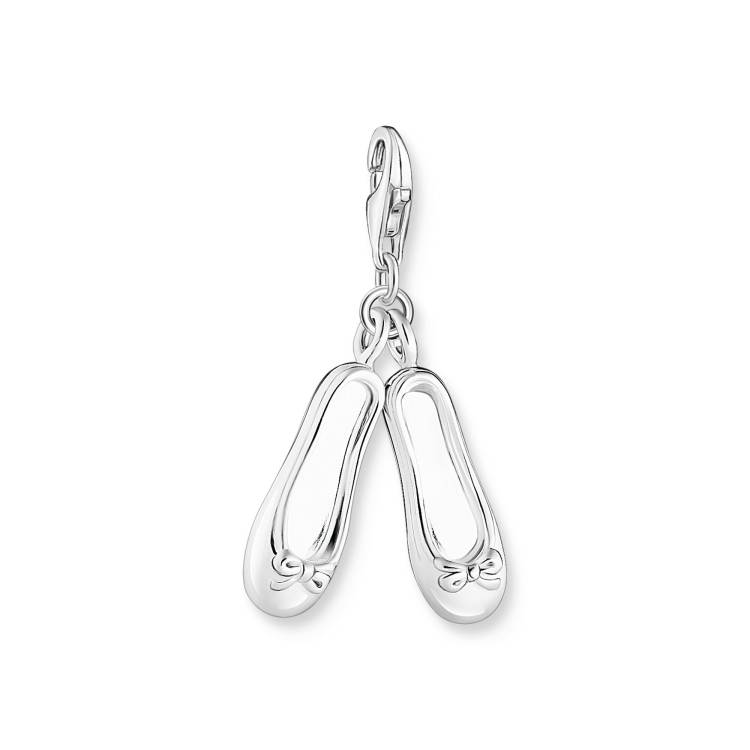 Thomas Sabo Sterling Silver Ballet Pump Charm - Silver