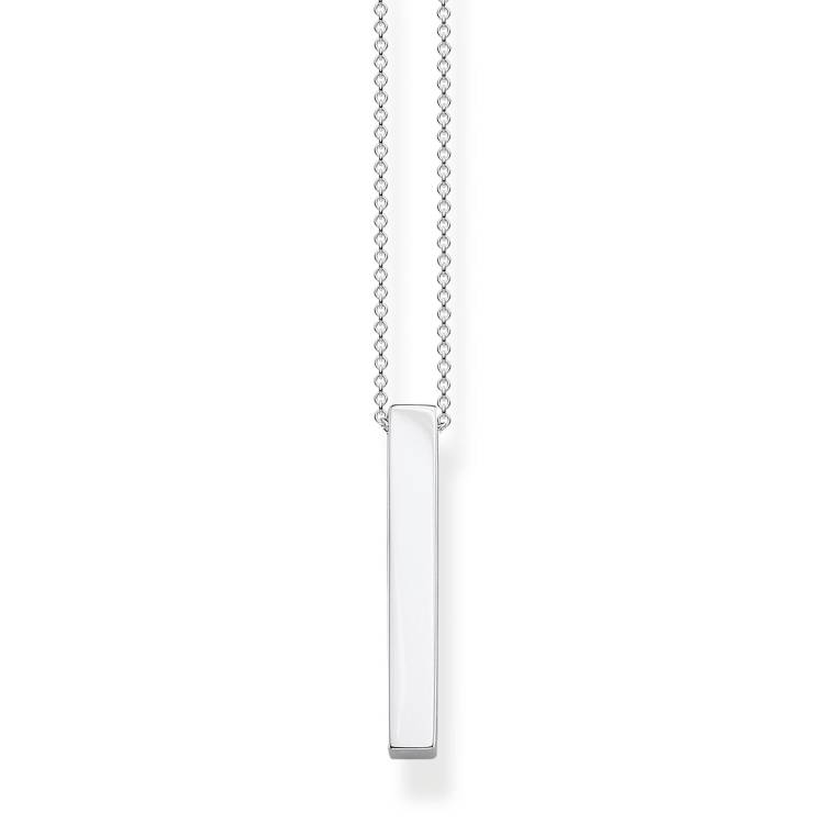 Thomas Sabo Sterling Silver Cuboid Necklace