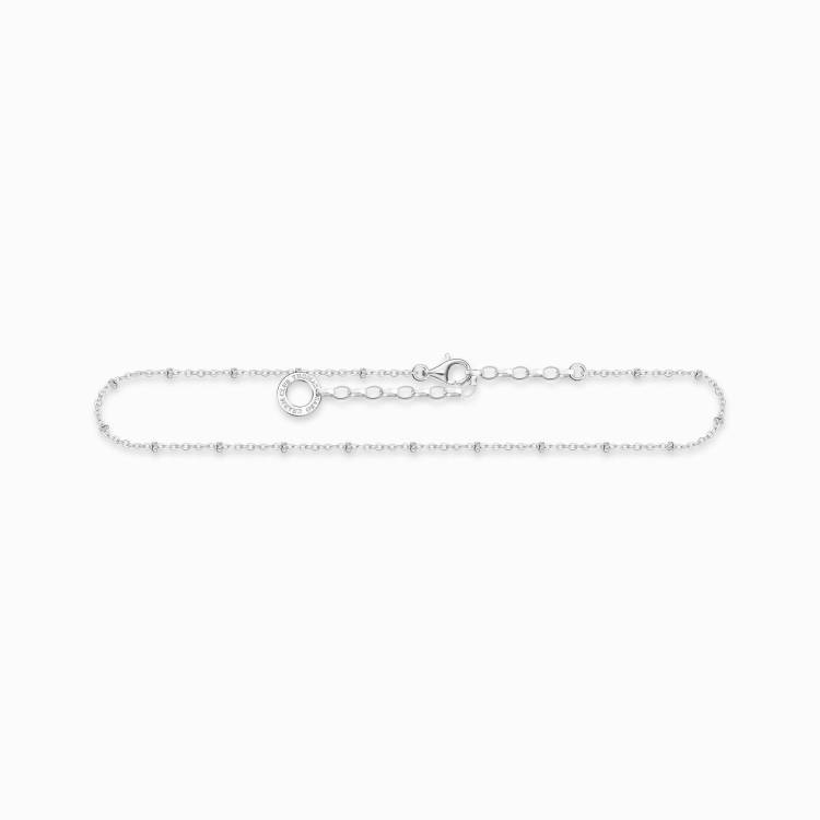 Thomas Sabo Sterling Silver Dots Anklet - Silver