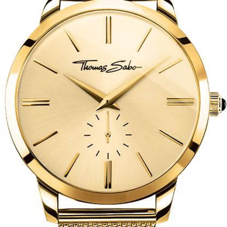 Thomas Sabo Watch Rebel At Heart Mens - Gold