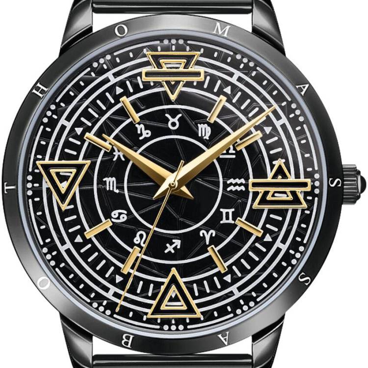 Thomas Sabo Watch Elements Of Nature Mens - Black