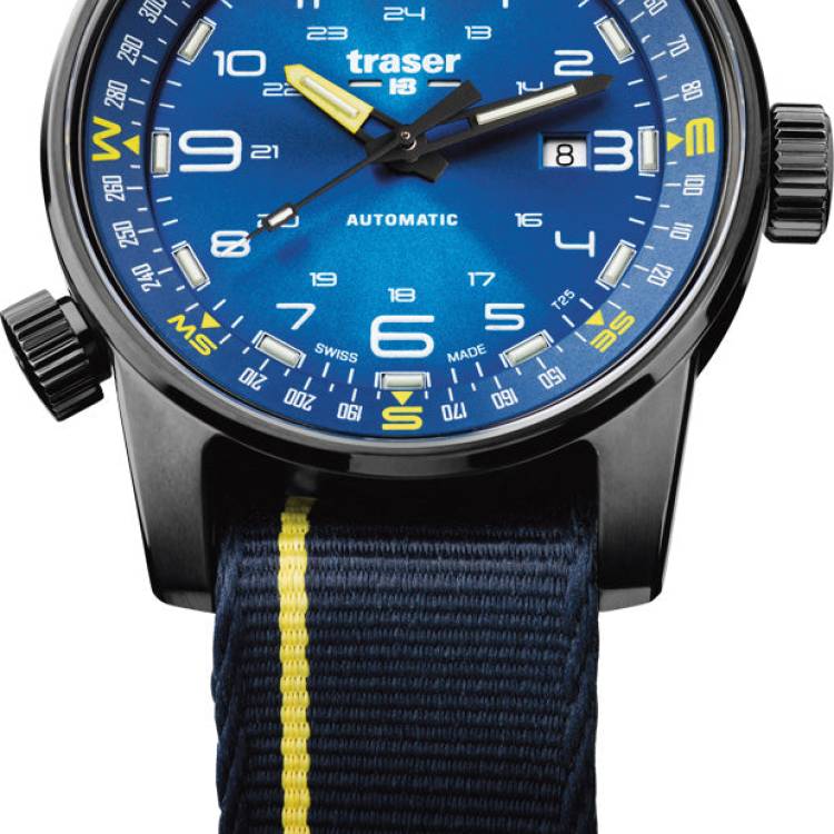 Traser H3 Watch Tactical Adventure P68 Pathfinder Automatic Blue