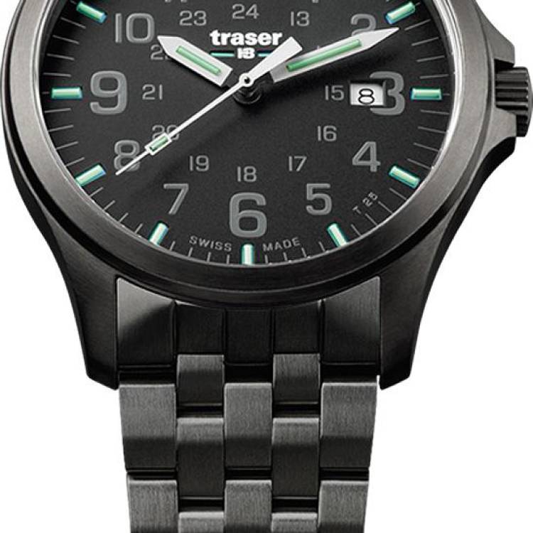 Traser H3 Watch Active Lifestyle P67 Officer Pro GunMetal Black