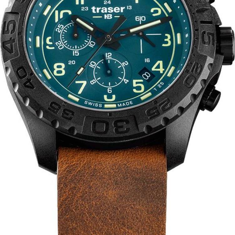 Traser H3 Watch P96 OdP Evolution Chrono Petrol
