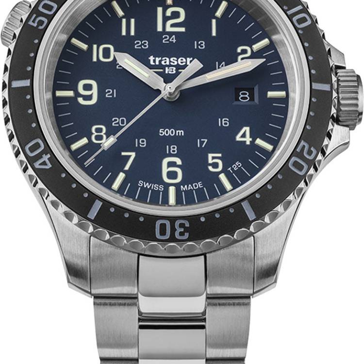 Traser H3 Watch P67 Diver Blue Special Set - Blue