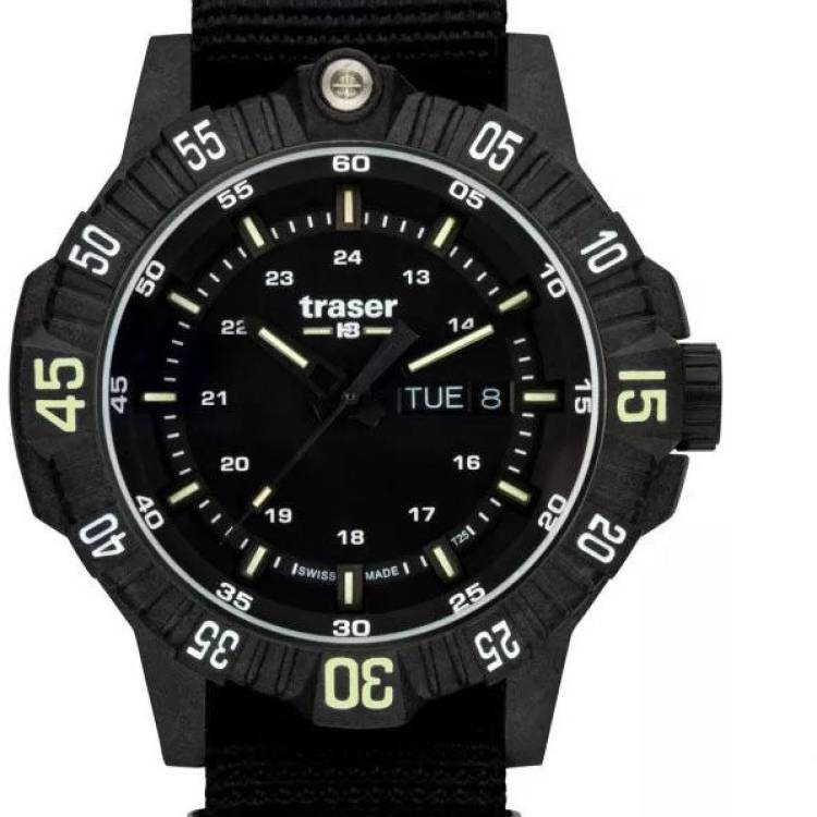 Traser H3 Watch Tactical P99 Q Black Nato - Black