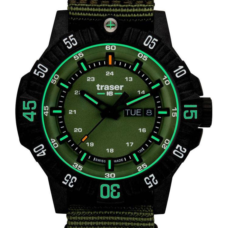 Traser H3 Watch Tactical P99 Q Green Nato - Green